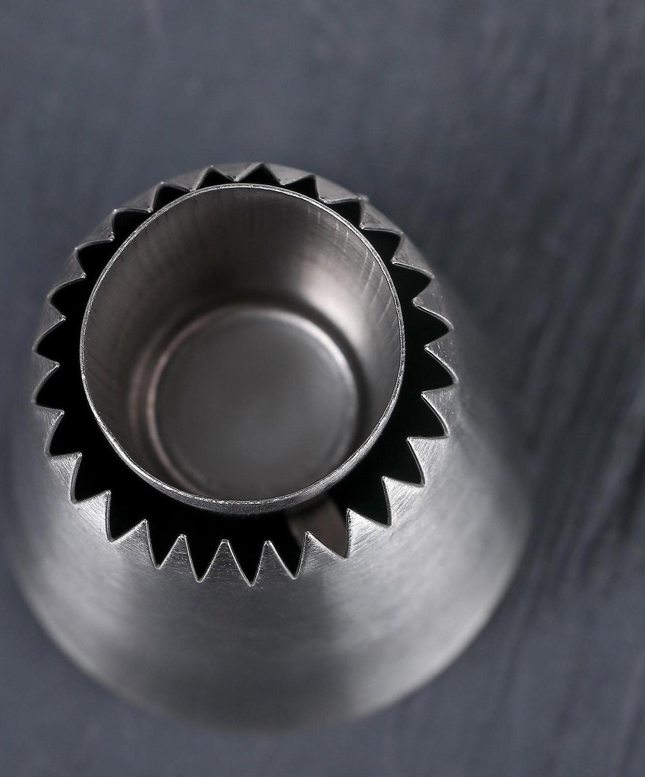 Насадка кондитерская «Безе», d=4,2 см, выход 2,7 см, нержавеющая сталь