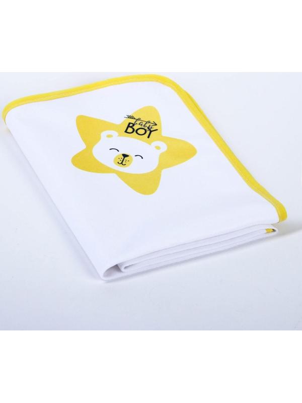 Пелёнка непромокаемая детская «Мишка Baby Bear», 50 × 70 см