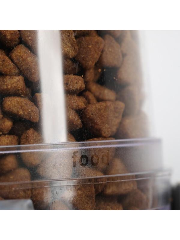 Автопоилка/автокормушка 1,5 л серый