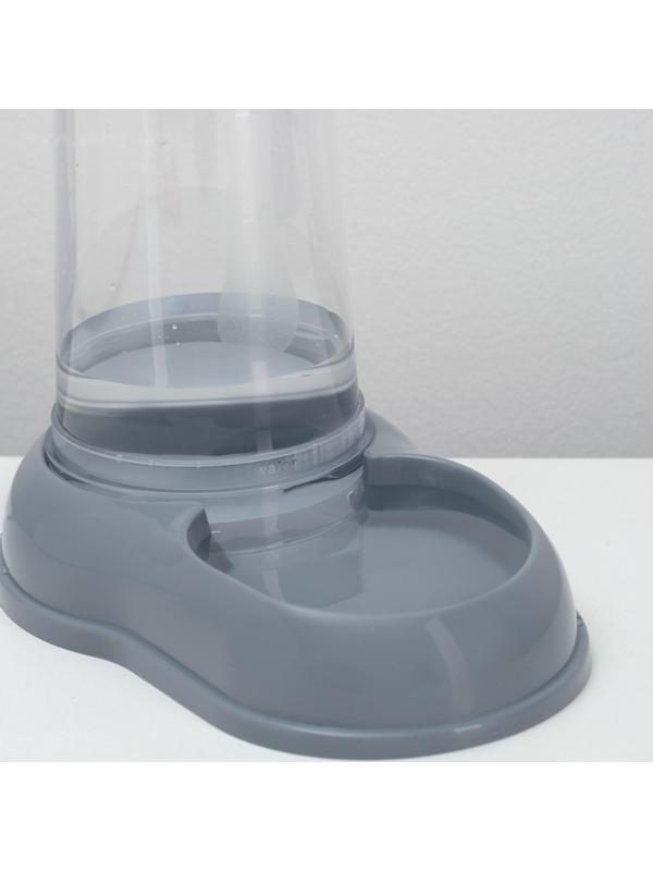 Автопоилка/автокормушка 1,5 л серый