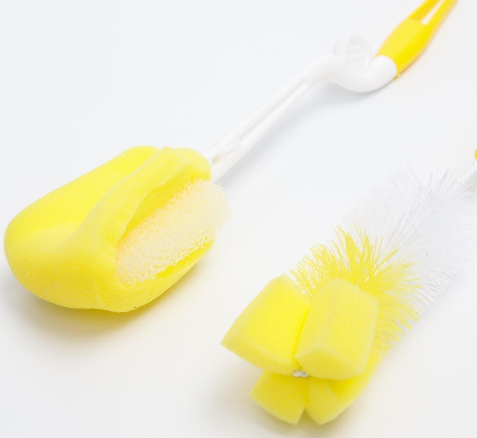 Набор ёршиков по уходу за детскими бутылочками, 5 предметов, цвет МИКС