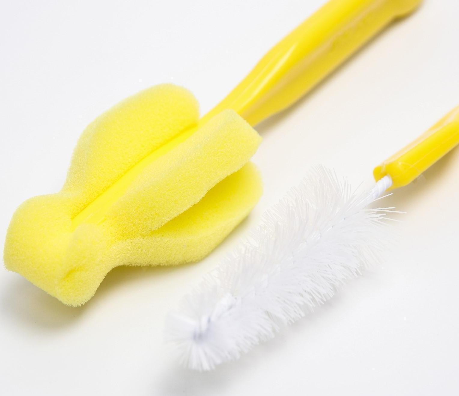 Набор ёршиков по уходу за детскими бутылочками, 5 предметов, цвет МИКС