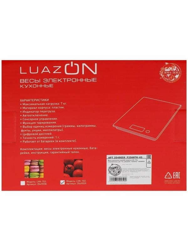 Весы кухонные Luazon LVK-702 