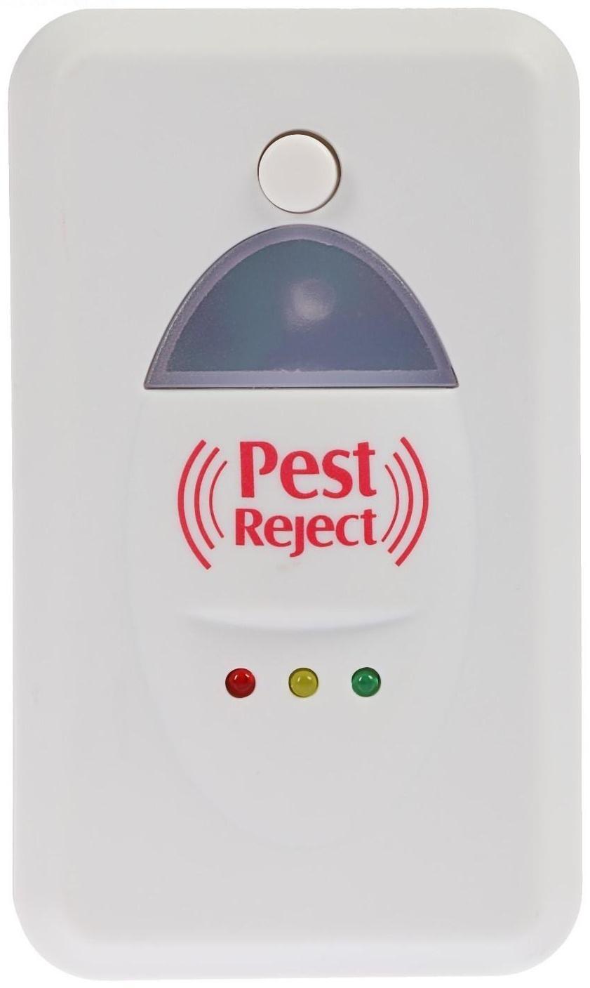 Отпугиватель насекомых и грызунов Luazon LRI-07, ультразвуковой, 200 м2, 220 В, белый