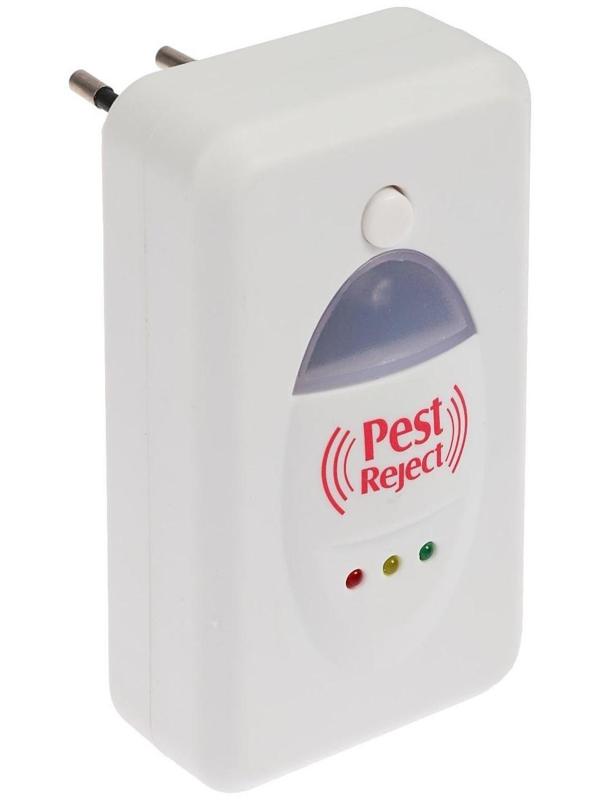 Отпугиватель насекомых и грызунов Luazon LRI-07, ультразвуковой, 200 м2, 220 В, белый