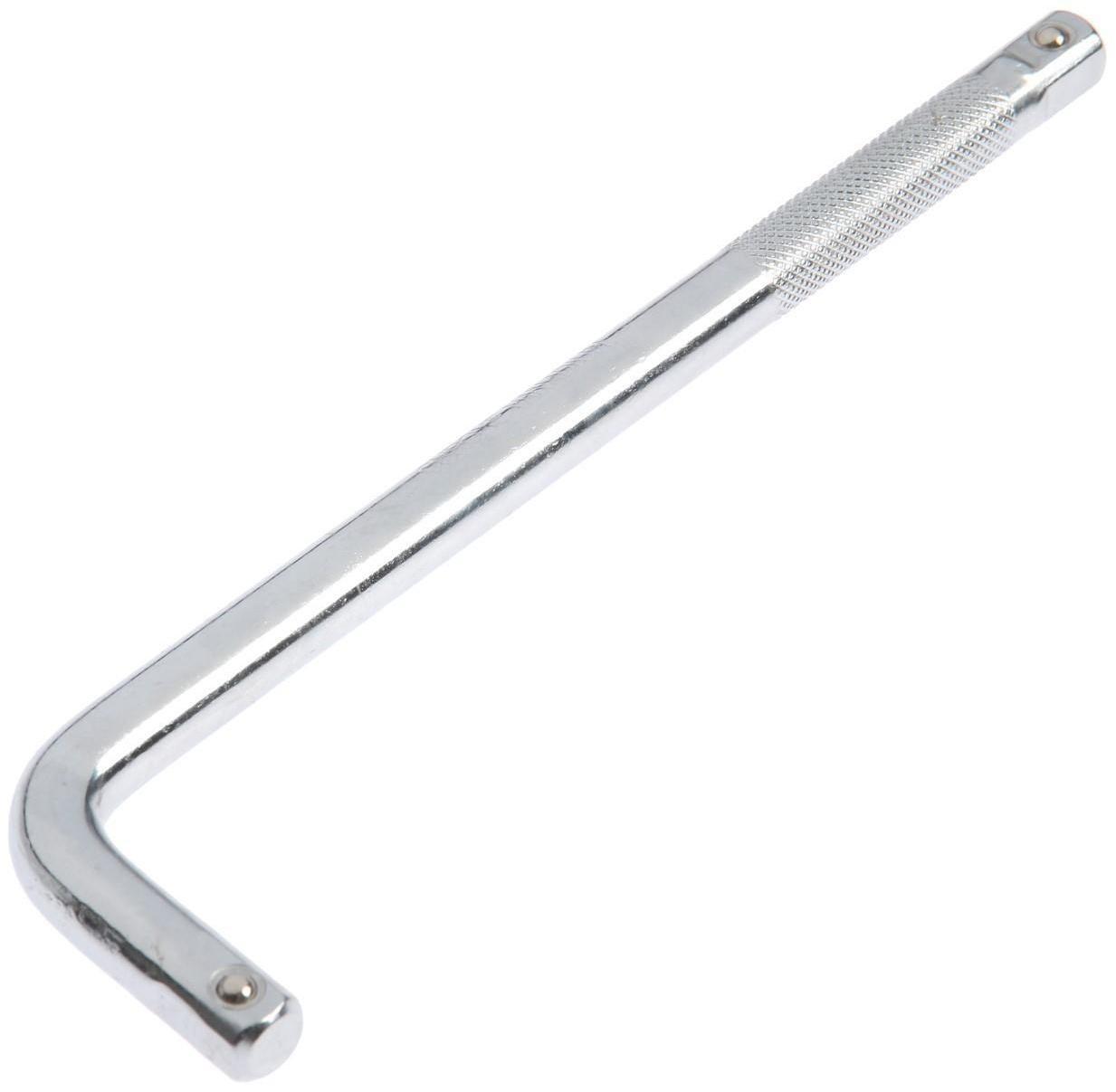 Вороток Г-образный ТУНДРА, CrV, квадрат 1/2