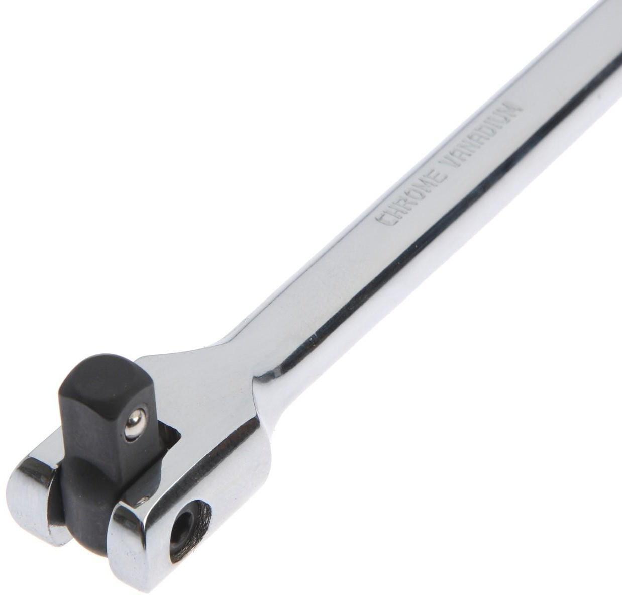 Вороток шарнирный ТУНДРА, CrV, квадрат 3/8