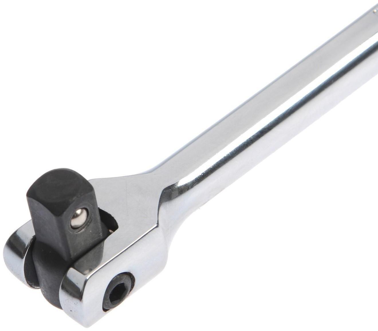 Вороток шарнирный ТУНДРА, CrV, квадрат 1/2