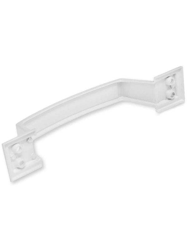 Ручка-скоба дверная, белая