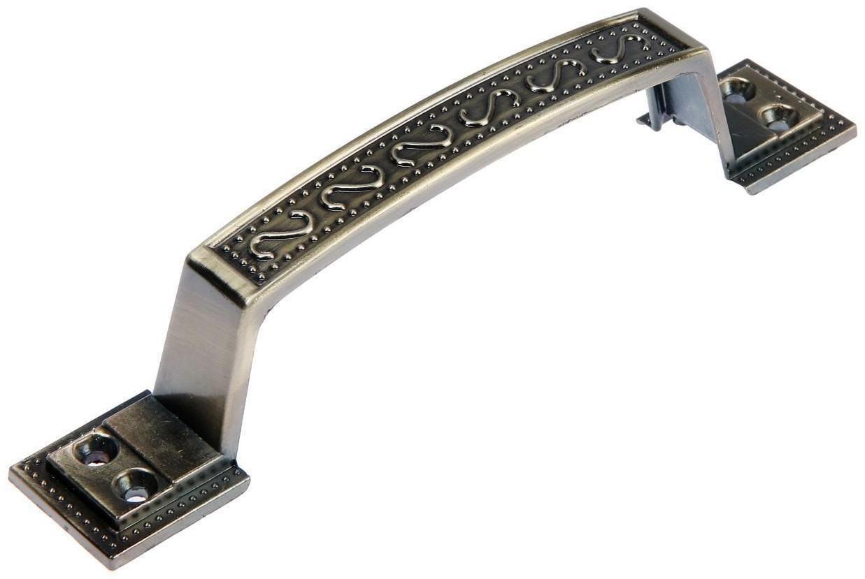 Ручка-скоба дверная, цвет бронза