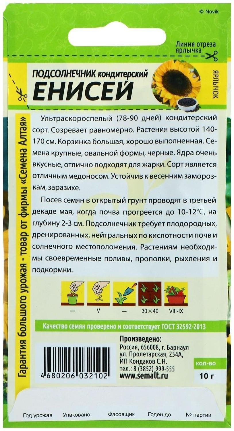 Семена Подсолнечник 