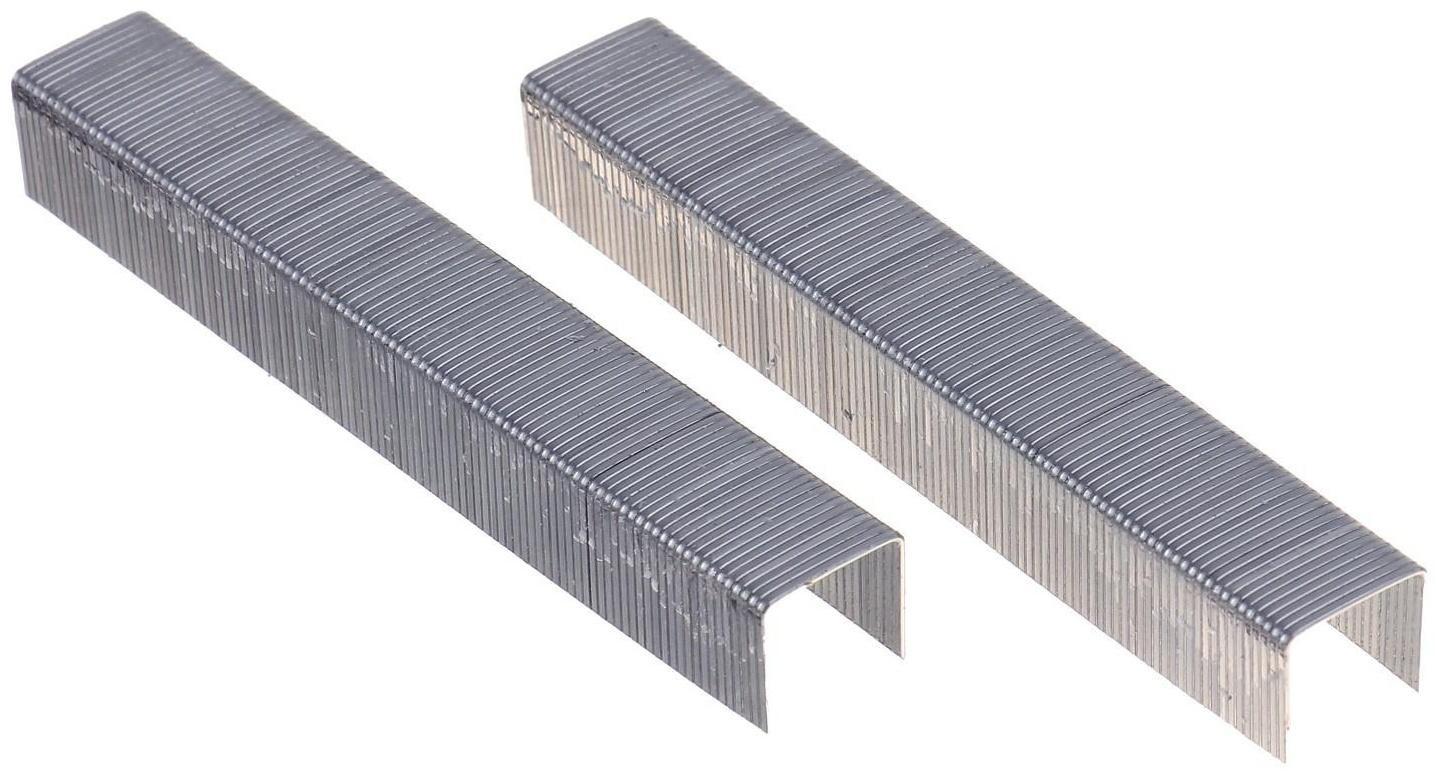 Скобы для степлера GLOBUS, 1000 шт., №53/10, высококачественная сталь, для мебели и творчества