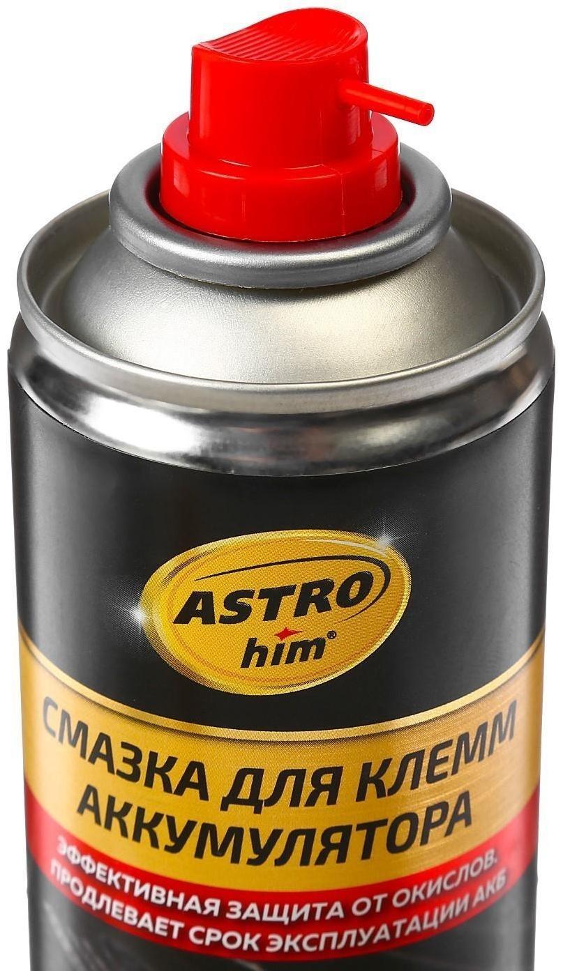 Смазка для клемм аккумулятора Astrohim, 210 мл, аэрозоль, AC - 4632