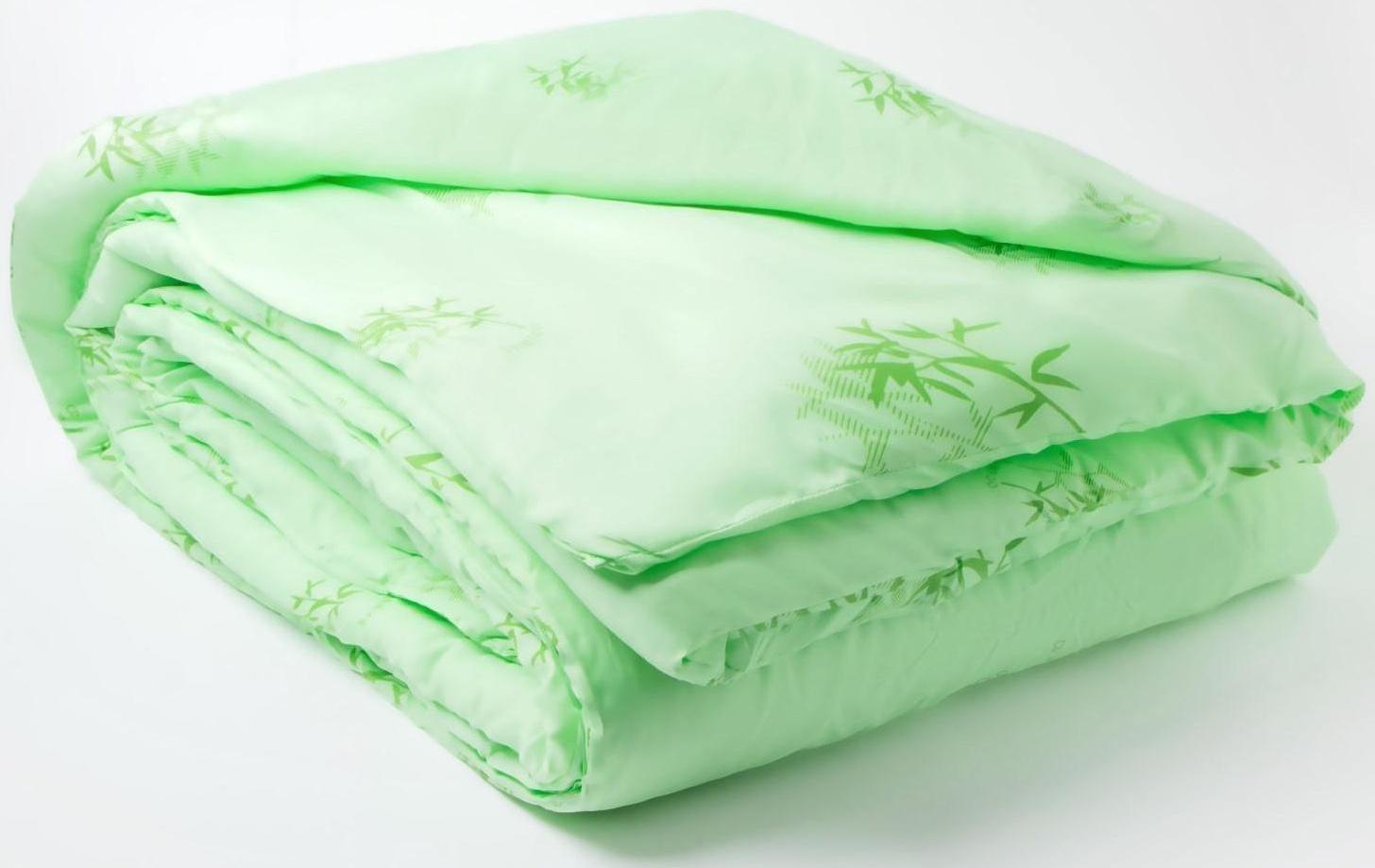 Одеяло Бамбук 172х205 см, полиэфирное волокно 200 гр/м, пэ 100%
