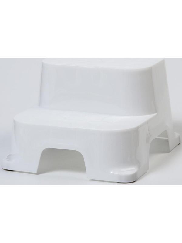 Табурет-подставка детский, цвет белый