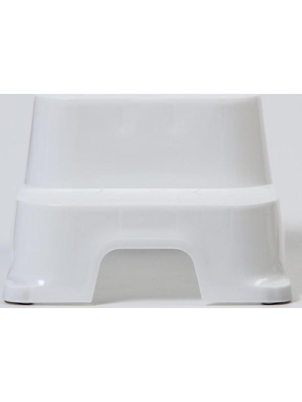 Табурет-подставка детский, цвет белый