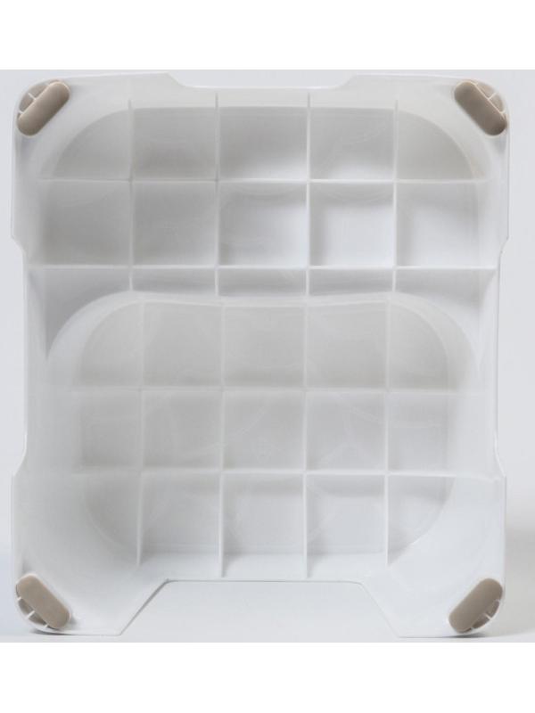 Табурет-подставка детский, цвет белый