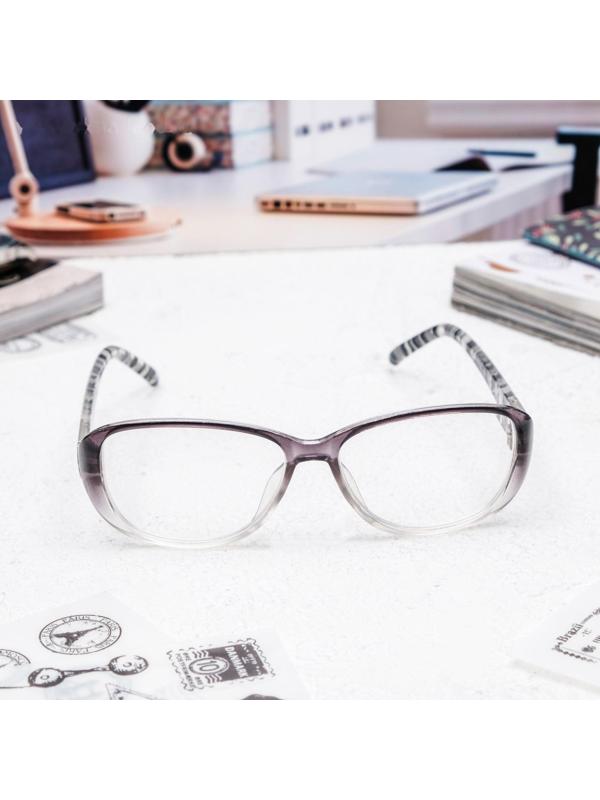 Очки корригирующие 1319, цвет серый, +1,5