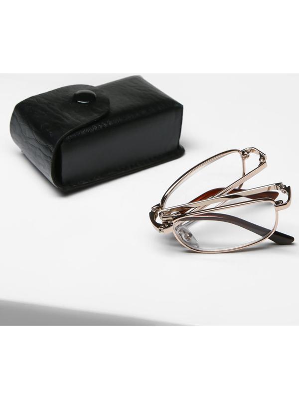 Очки корригирующие складные в футляре, +2