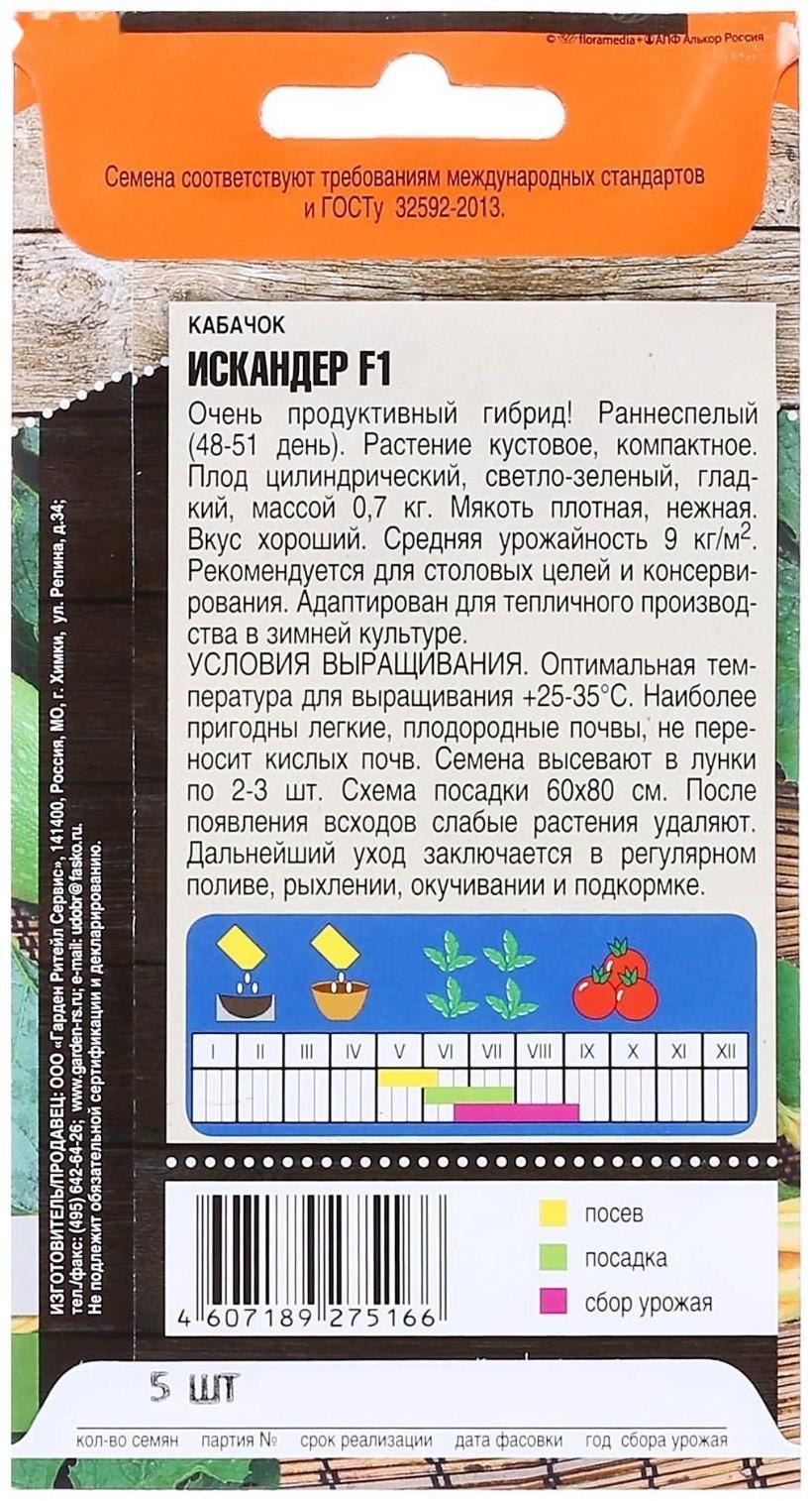 Семена Кабачок 