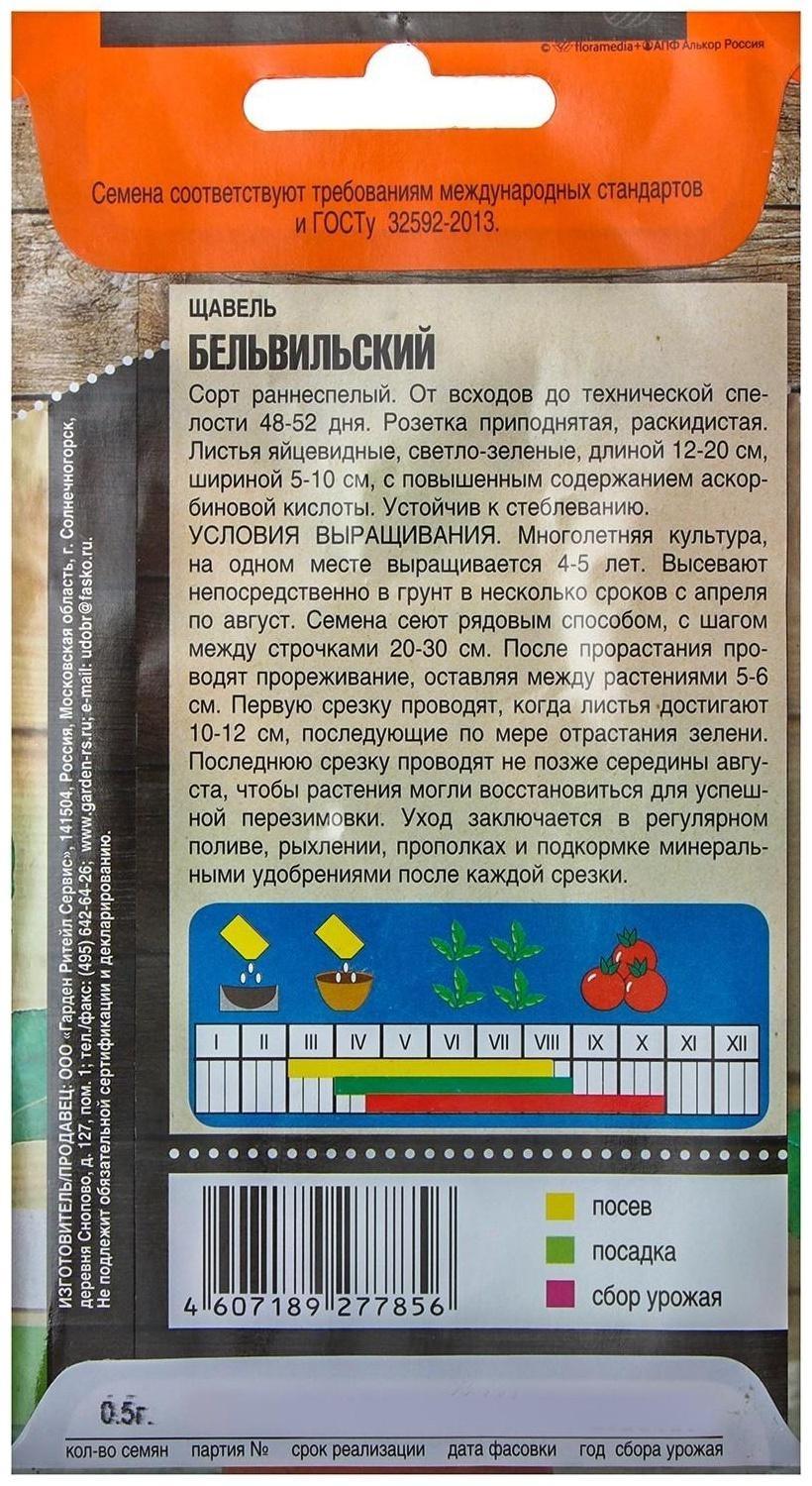 Семена Щавель 