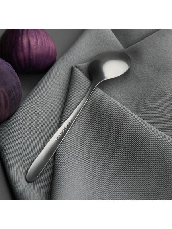 Набор ложек чайных Доляна «Антураж», h=15 см, 6 шт, цвет серебряный