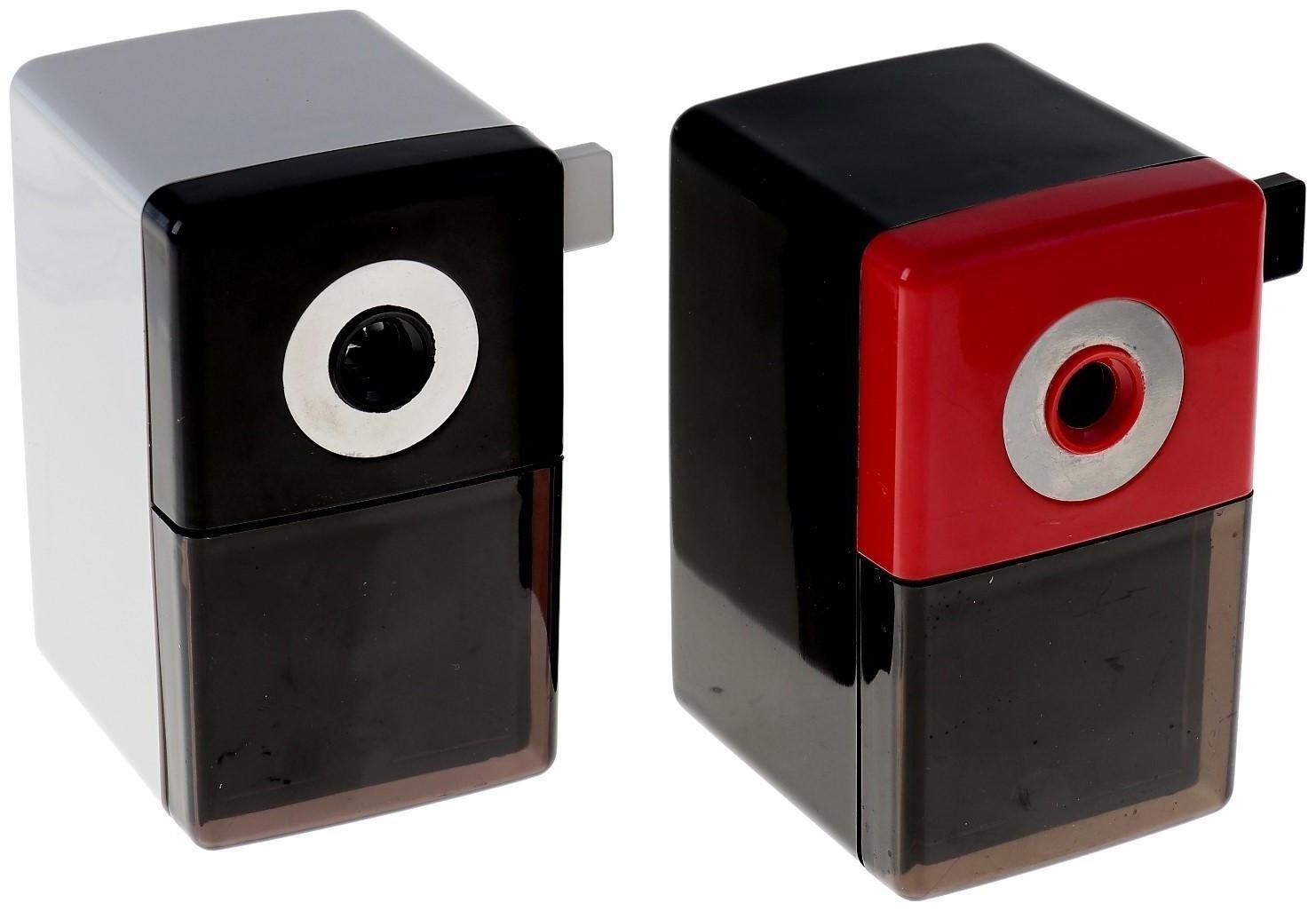 Точилка механическая с контейнером 