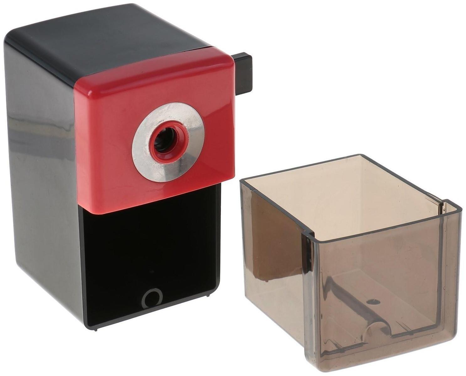 Точилка механическая с контейнером 