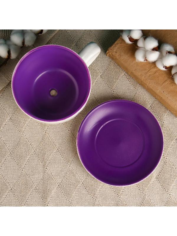 Горшок в форме чашки 