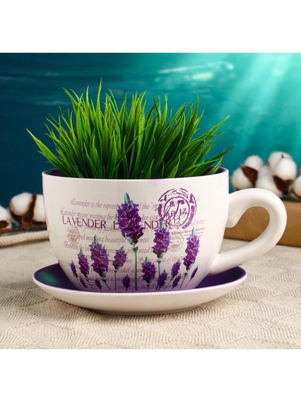 Горшок в форме чашки 