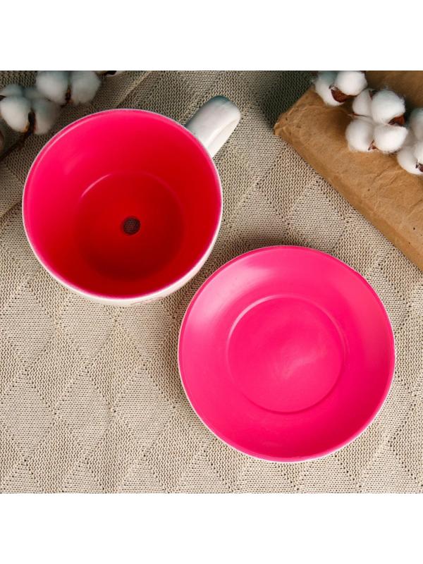 Горшок в форме чашки 