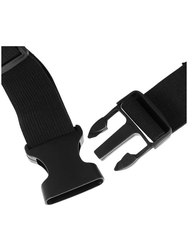 Сумка спортивная на пояс 25 х 13 см, цвет синий