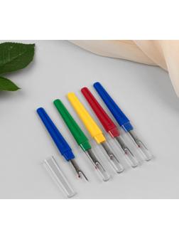 Вспарыватели с колпачком, 12 см, 5 шт, цвет разноцветный