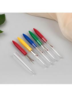 Вспарыватели с колпачком, 12,5 см, 5 шт, цвет разноцветный