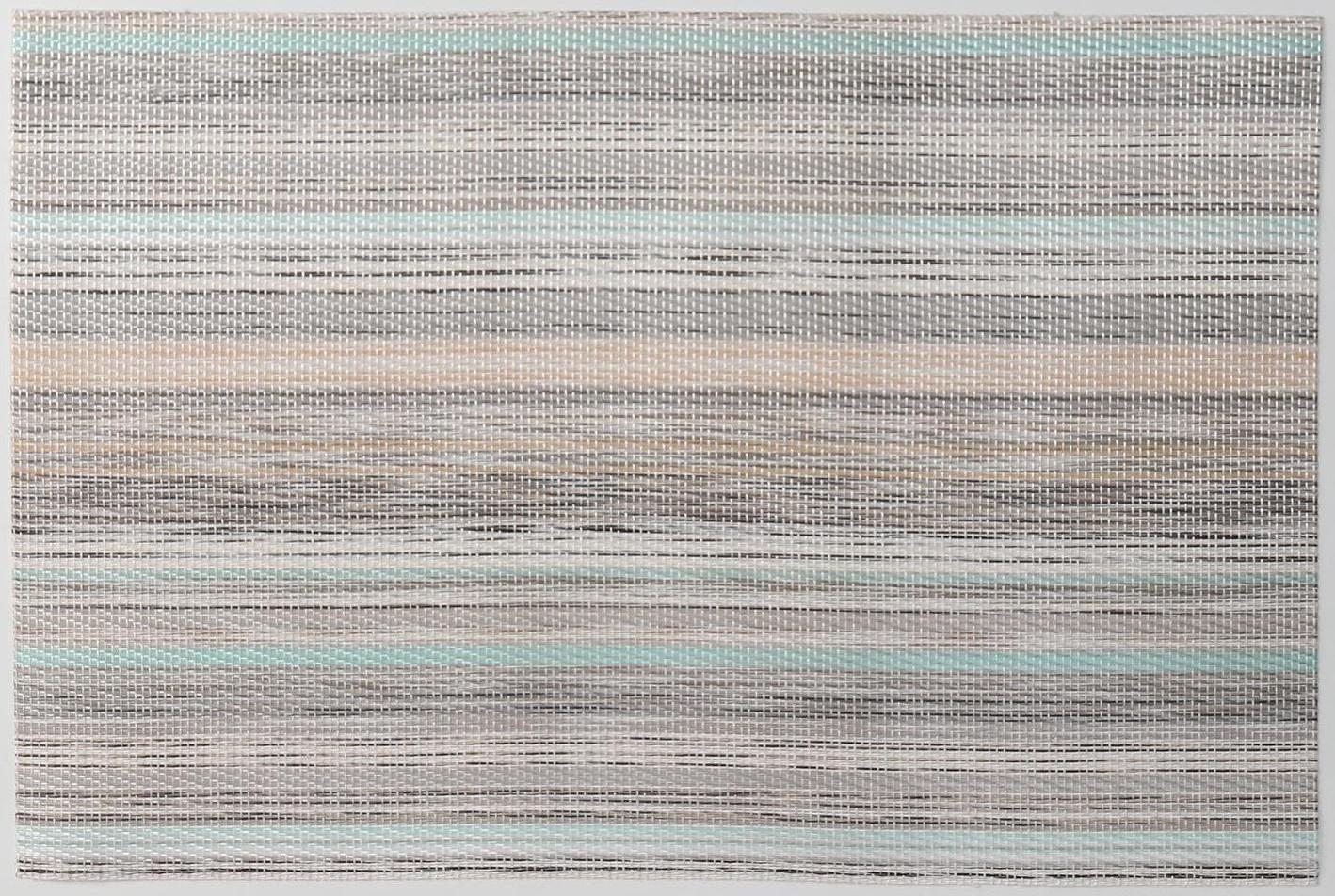 Салфетка сервировочная на стол «Дождь», 45×30 см, цвет серый