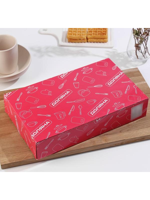 Форма для выпечки из жаропрочной керамики Доляна «Бруно», 2,5 л, 36×20,5×6,5 см, цвет белый