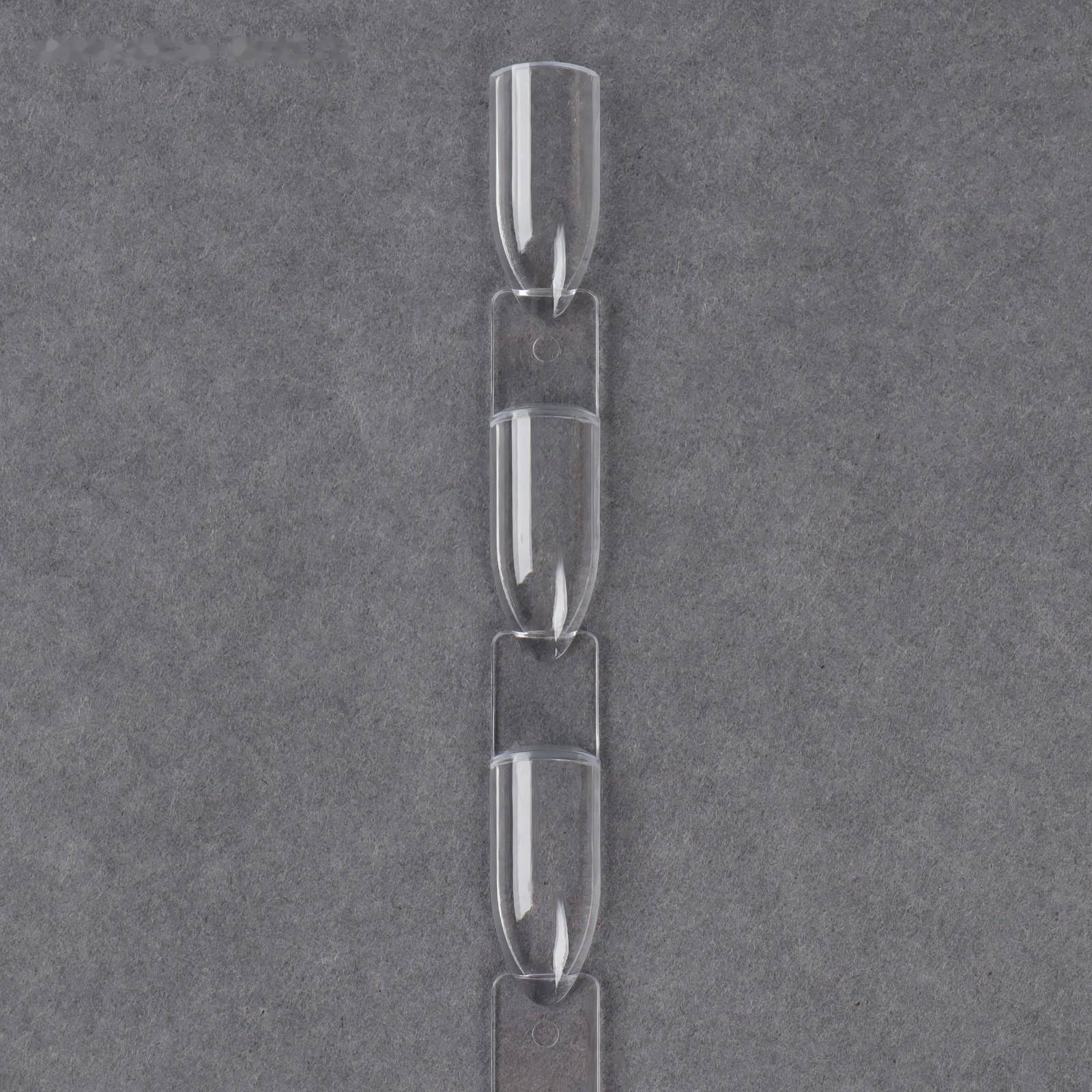 Палитра для лаков на кольце, форма квадрат, 50 шт по 3 ногтя, цвет прозрачный