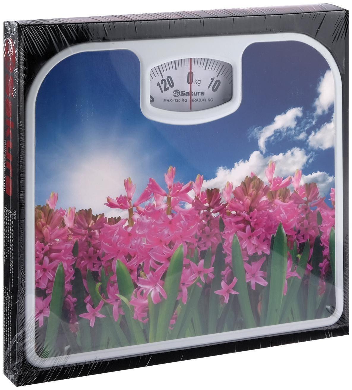 Весы напольные Sakura SA-5000-7, механические, до 130 кг, картинка 
