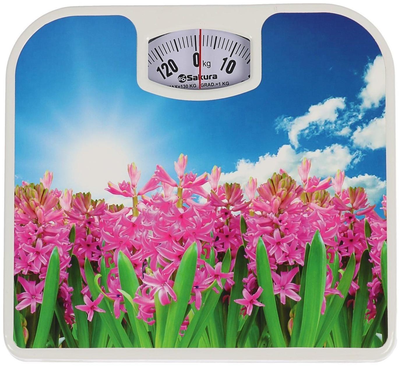 Весы напольные Sakura SA-5000-7, механические, до 130 кг, картинка 