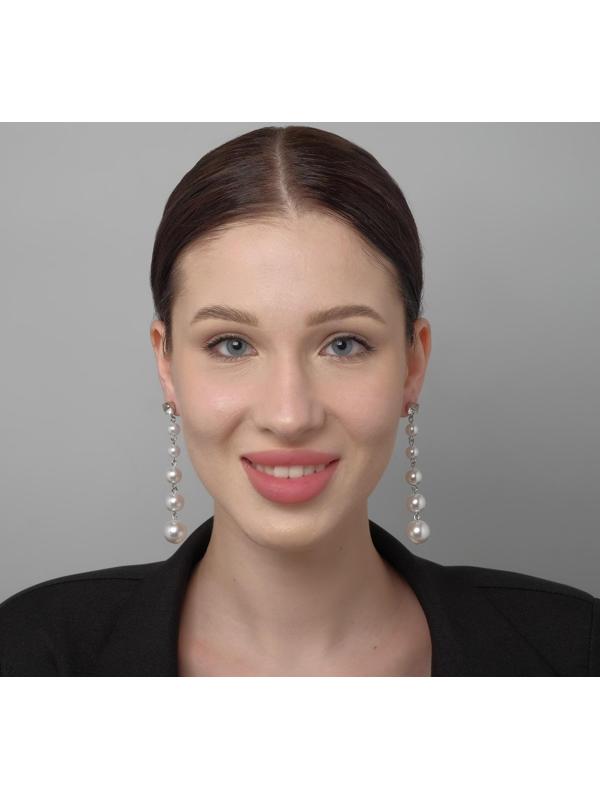 Серьги с жемчугом 