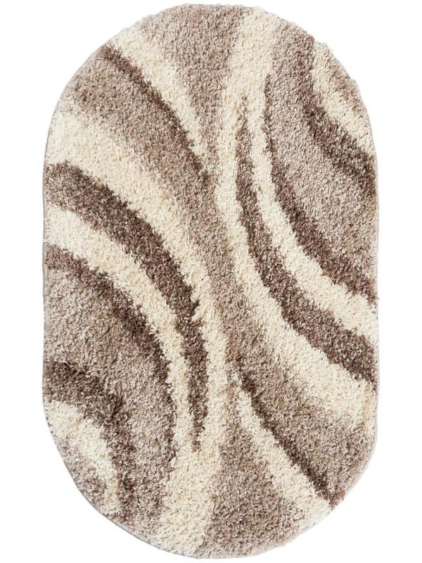 Ковер Фризе «Шегги», овал 160х230 см