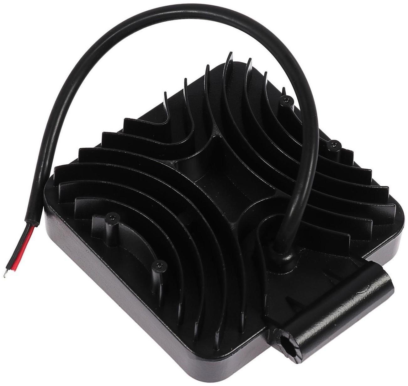 Противотуманная фара, 12 В, 9 LED, IP67, 27 Вт, 1890 Лм, 5000 К, направленный свет