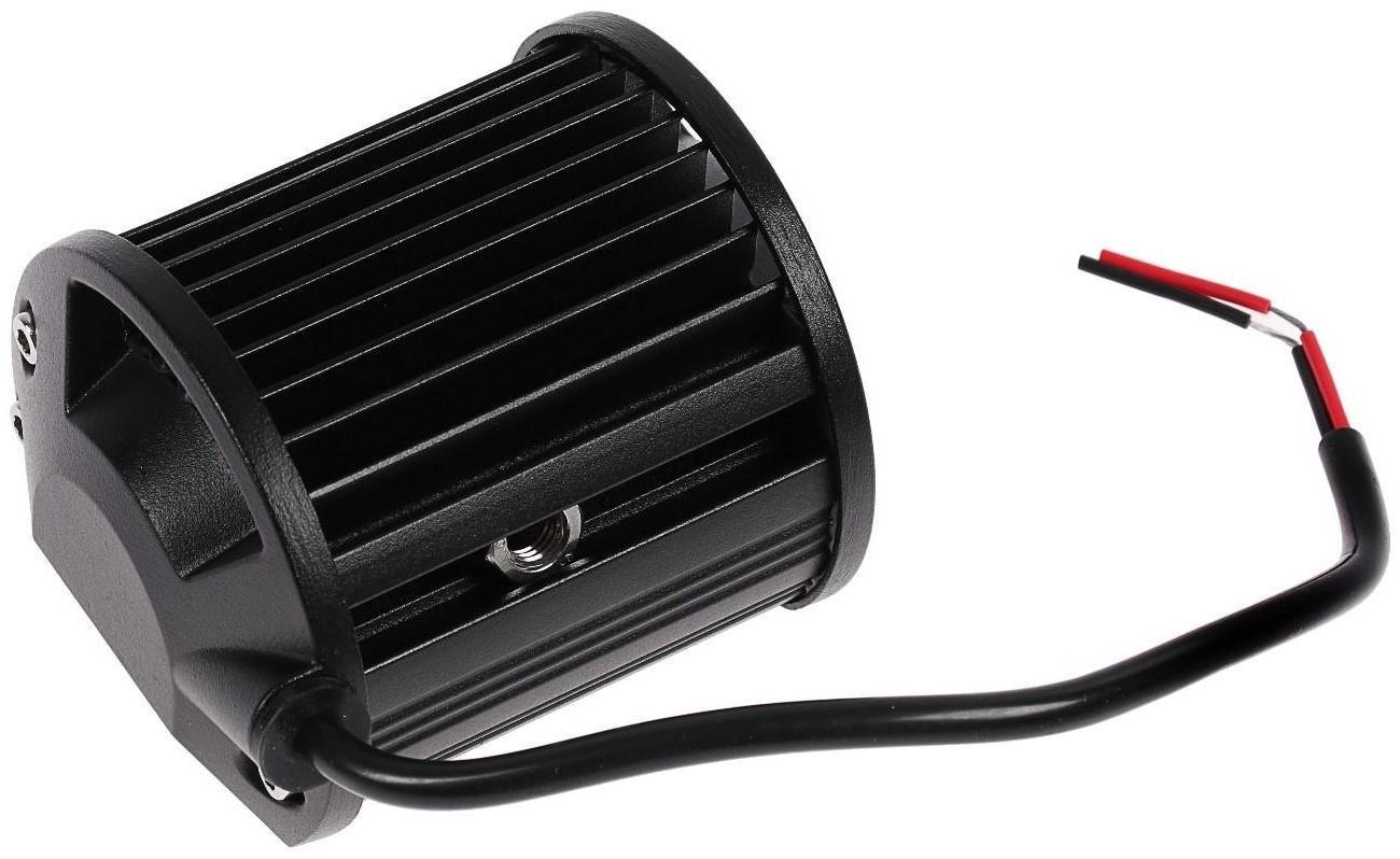 Противотуманная фара 6 LED, IP67, 18 Вт, 6000 К, 12-24 В, направленный свет