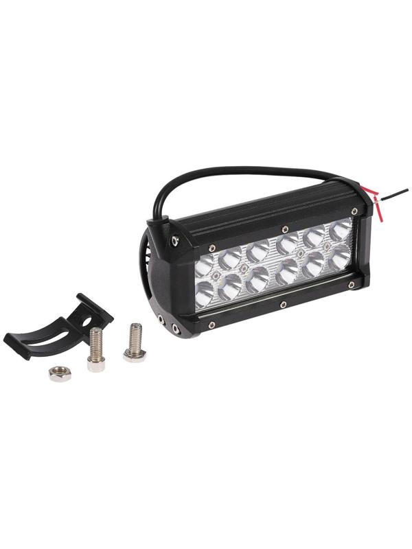 Противотуманная фара, 9-30 В, 12 LED, IP67, 36 Вт, 6000 К, направленный свет