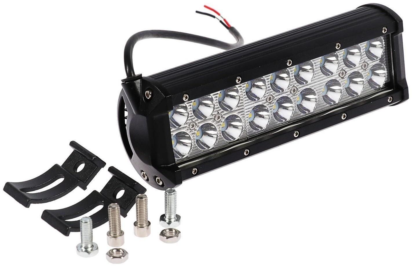 Противотуманная фара, 12В 18 LED, IP67, 54 Вт, 6000 К, направленный свет