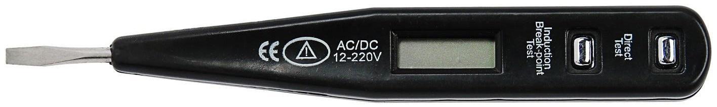 Тестер напряжения ТУНДРА, жидкокристаллический дисплей, 12-220 В