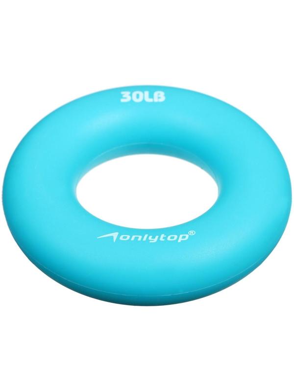 Эспандер кистевой 6,5 см, нагрузка 15 кг, цвет голубой