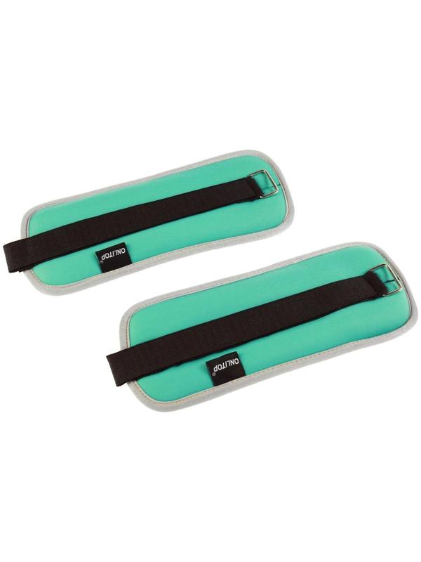 Утяжелитель неопреновый 0,5 кг (вес пары 1 кг), цвет мятный