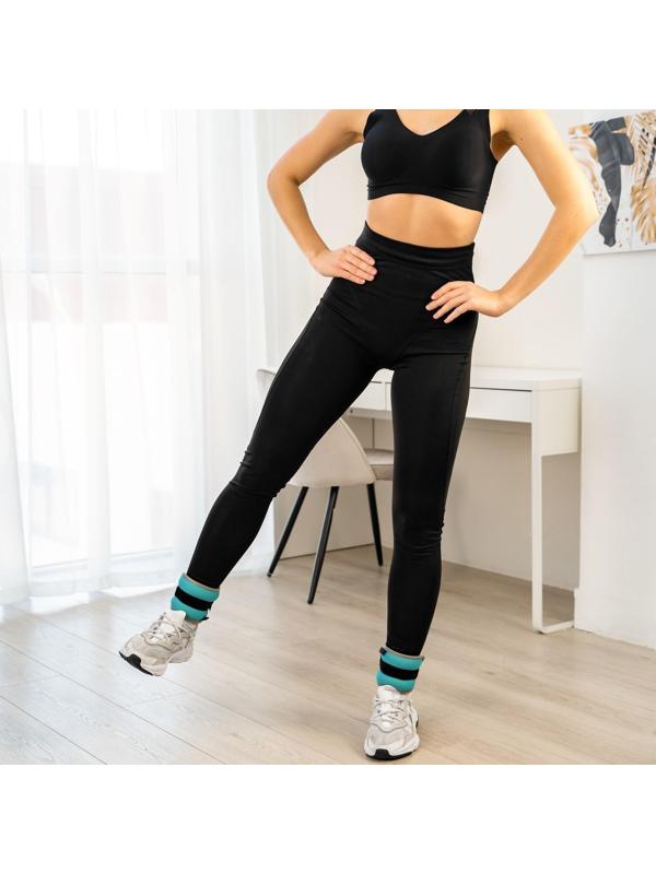 Утяжелитель неопреновый 0,5 кг (вес пары 1 кг), цвет мятный