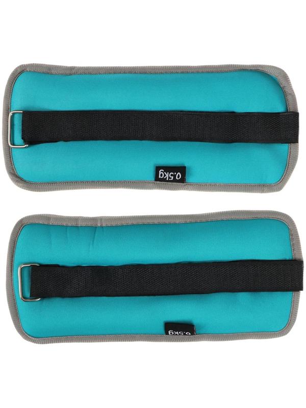 Утяжелитель неопреновый 0,5 кг (вес пары 1 кг), цвет мятный